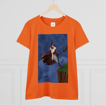 The Enchanted Witch Women's Midweight Cotton Tee