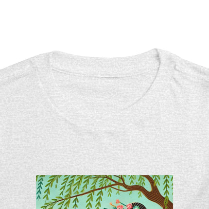 Sparrow Dance Geisha Fairy Toddler Short Sleeve Tee
