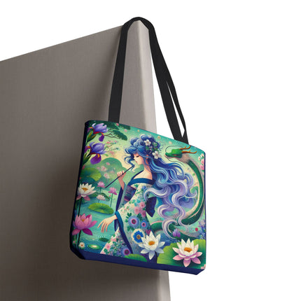 Fairy of the Koi Pond Tote Bag – Mystical Harmony & Pond Enchantment
