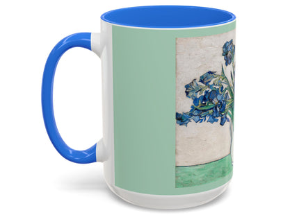 Irises by Vincent Van Gogh Colorful Mugs (11oz, 15oz)