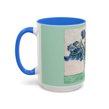 Irises by Vincent Van Gogh Colorful Mugs (11oz, 15oz)