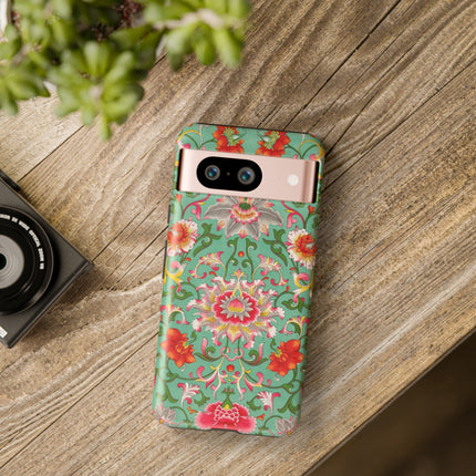 Colorful Floral Pattern by Owen Jones Phone Cases