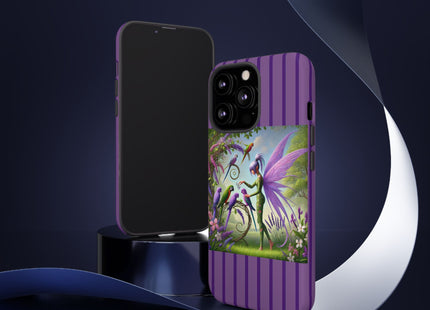 Lavender-Winged Fairy Phone Cases