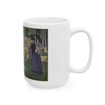 A Sunday on La Grande Jatte by Georges Seurat Ceramic Mug (11oz, 15oz)