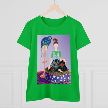 Colors of Serenity Women's Midweight Cotton Tee