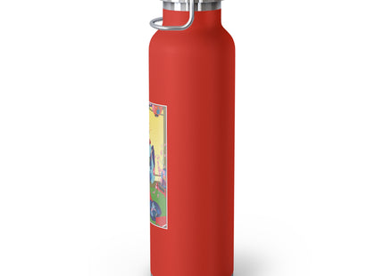 A Timeless Journey by Umberto Brunelleschi Copper Vacuum Insulated Bottle, 22oz
