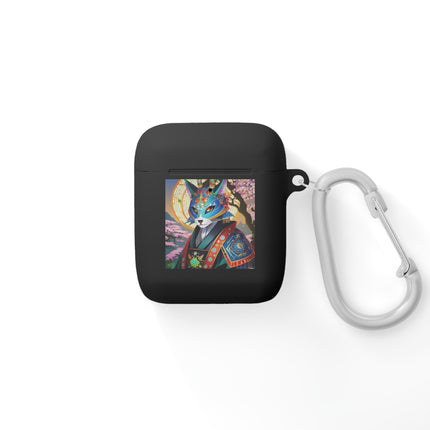 Cyberpunk Samurai AirPods Case Cover