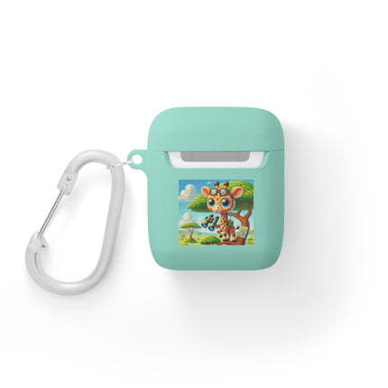 Savanna Lookout – Adventurous Giraffe Scout AirPods and AirPods Pro Case