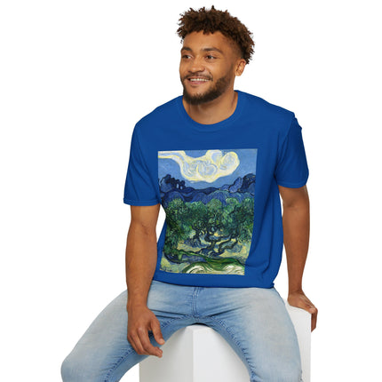 Olive Trees by Vincent Van Gogh Softstyle T-Shirt