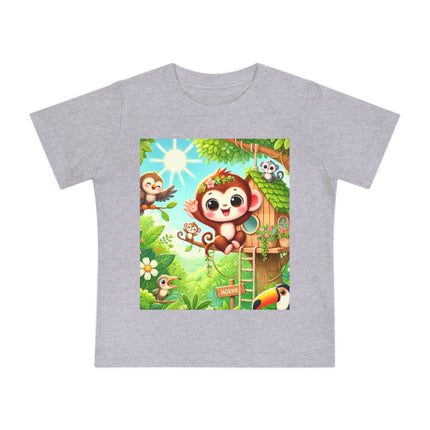 Monkey Treehouse Adventure Baby T-Shirt – Playful Jungle Fun & Everyday Comfort