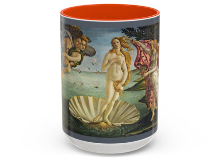 Birth of Venus by Sandro Botticelli Colorful Mugs (11oz, 15oz)