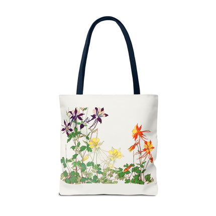 Aquilegia Flower by Tanigami Kônan Tote Bag (AOP)