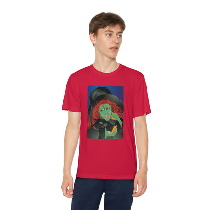 Mirror, Mirror A Witch's Touch Youth Competitor Tee