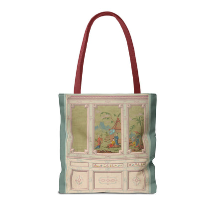 Chinoiserie scenes by Anonymous Tote Bag (AOP)