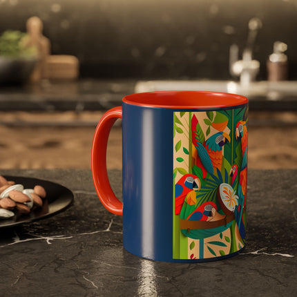 Colorful Macaws Colorful Mugs (11oz, 15oz)