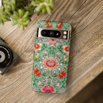 Colorful Floral Pattern by Owen Jones Phone Cases