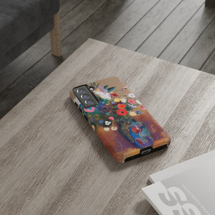Bouquet of Flowers by Odilon Redon Phone Cases