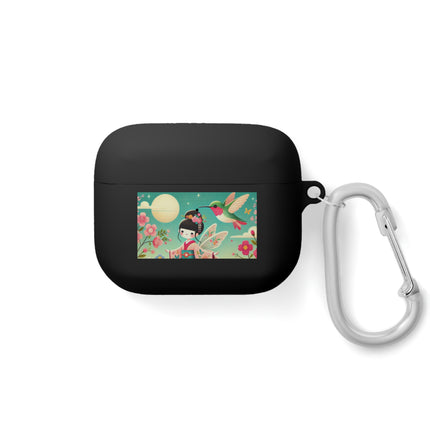 Geisha Fairy and the Hummingbird Blossom AirPods and AirPods Pro Case