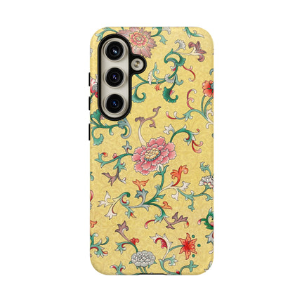 Flower Illustration by Owen Jones Phone Cases