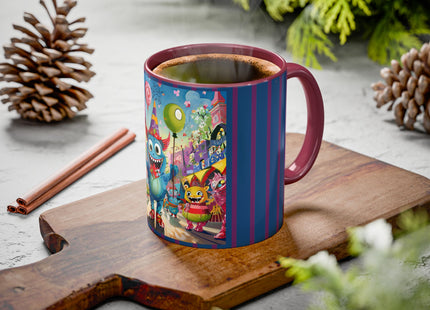 Monster Parade Madness Colorful Mugs (11oz, 15oz)