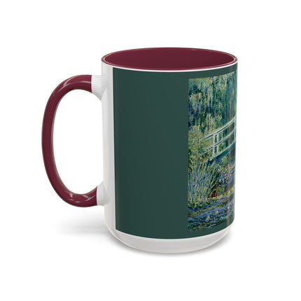 Water Lilies and Japanese Bridge by Claude Monet Colorful Mugs (11oz, 15oz)