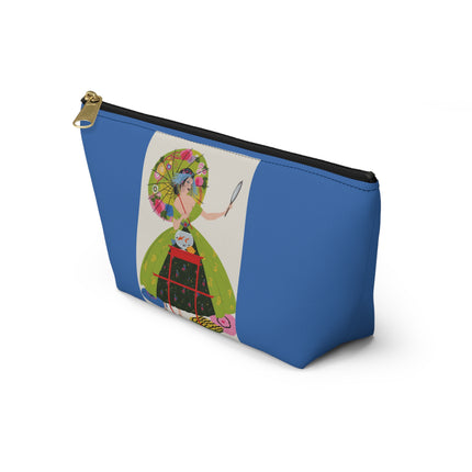 Lady with the Golden Fish Cosmetic Bag – Whimsical Fashion & Playful Fantasy