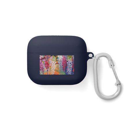 Golden Wisteria Elegance AirPods and AirPods Pro Case