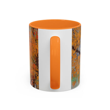 Autumn leaves by Edward Okuń Colorful Mugs (11oz, 15oz)