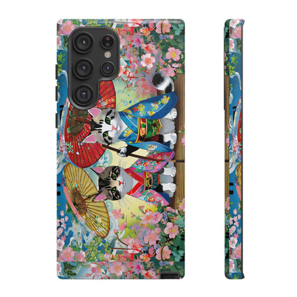 Kimono Kitties Phone Cases