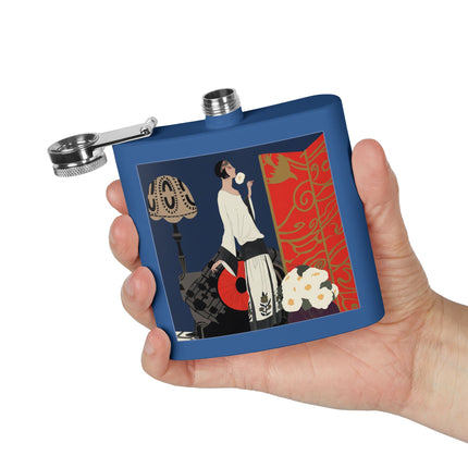 Art Deco Flapper Flask – Elegant Sip & Timeless Style