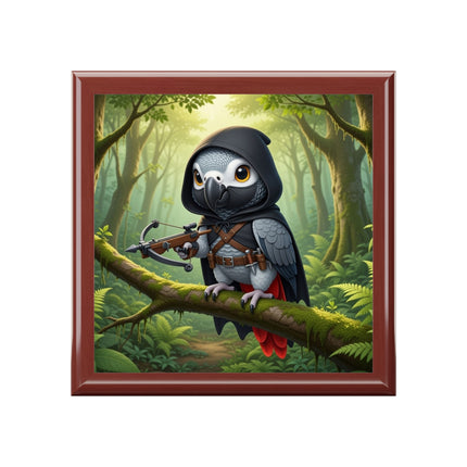 The African Grey Sentinel Treasure Chest