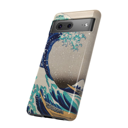 The Great Wave off Kanagawa by Katsushika Hokusai Phone Cases