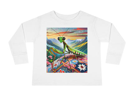 The Joyful Mantis Toddler Long Sleeve Tee