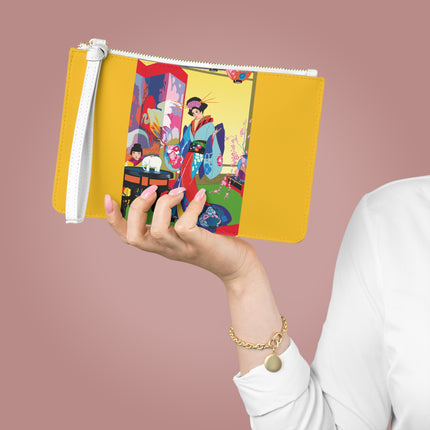 A Timeless Journey by Umberto Brunelleschi Clutch Bag