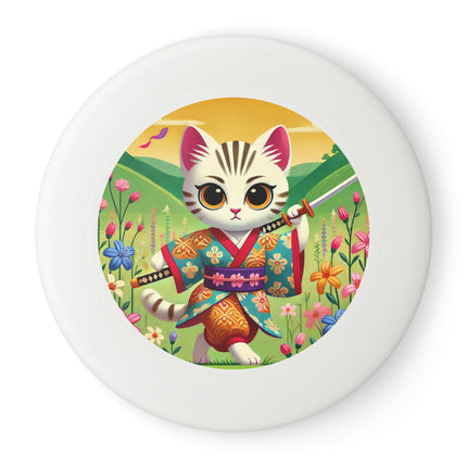 Samurai Kitten Wham-O Frisbee – Bold Strides & Honorable Blades