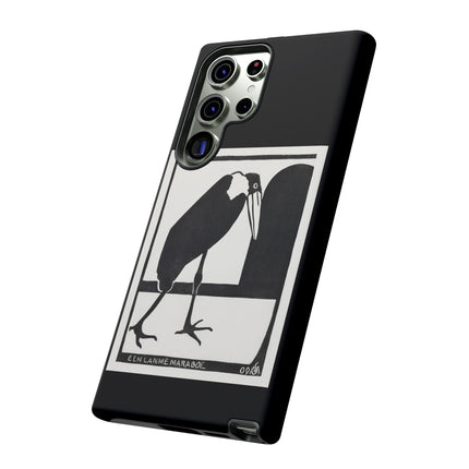 A Lame Marabou by Samuel Jessurun de Mesquita Phone Cases
