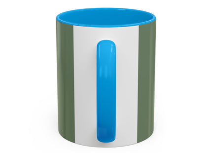 Farm Garden with Sunflowers by Gustav Klimt Colorful Mugs (11oz, 15oz)