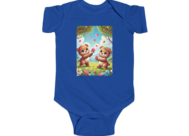 Petals and Paws Infant Fine Jersey Bodysuit
