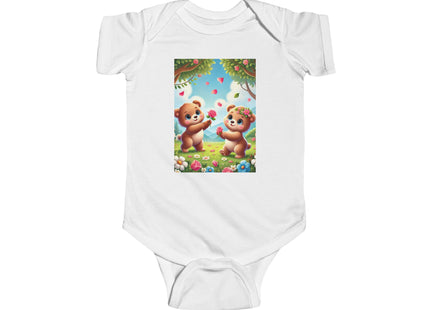 Petals and Paws Infant Fine Jersey Bodysuit