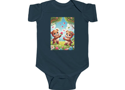 Petals and Paws Infant Fine Jersey Bodysuit