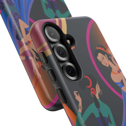 Exotic Dancers Phone Case – Vibrant Grace & Mystical Charm