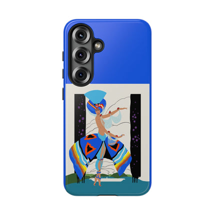 Exotic Dancer Phone Case – Vibrant Performance & Art Deco Flair