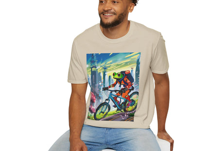 Cyberpunk Frog Softstyle T-Shirt