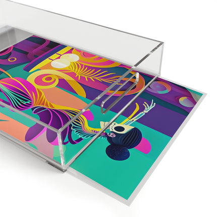 Dance of the Skeleton Ballerinas Acrylic Serving Tray