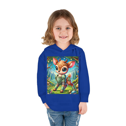 Fawn Defender Toddler Pullover Fleece Hoodie