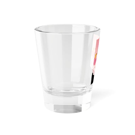 Pierrot & Fairies Dressed in Pink by Sofia Chiostri Shot Glass, 1.5oz