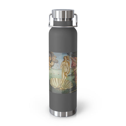 Birth of Venus by Sandro Botticelli Copper Vacuum Insulated Bottle, 22oz