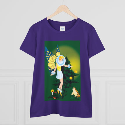 The Enchanted Encounter Women's Midweight Cotton Tee