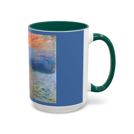 Sunrise by Claude Monet Colorful Mugs (11oz, 15oz)