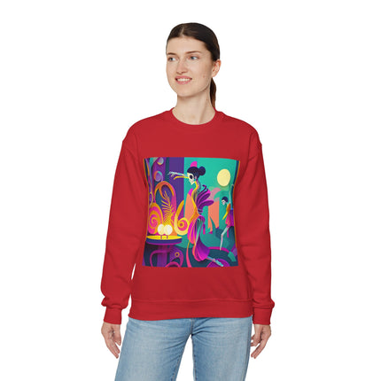 Dance of the Skeleton Ballerinas Unisex Heavy Blend™ Crewneck Sweatshirt